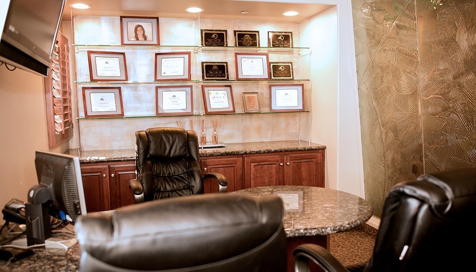 Dentist's consultation office